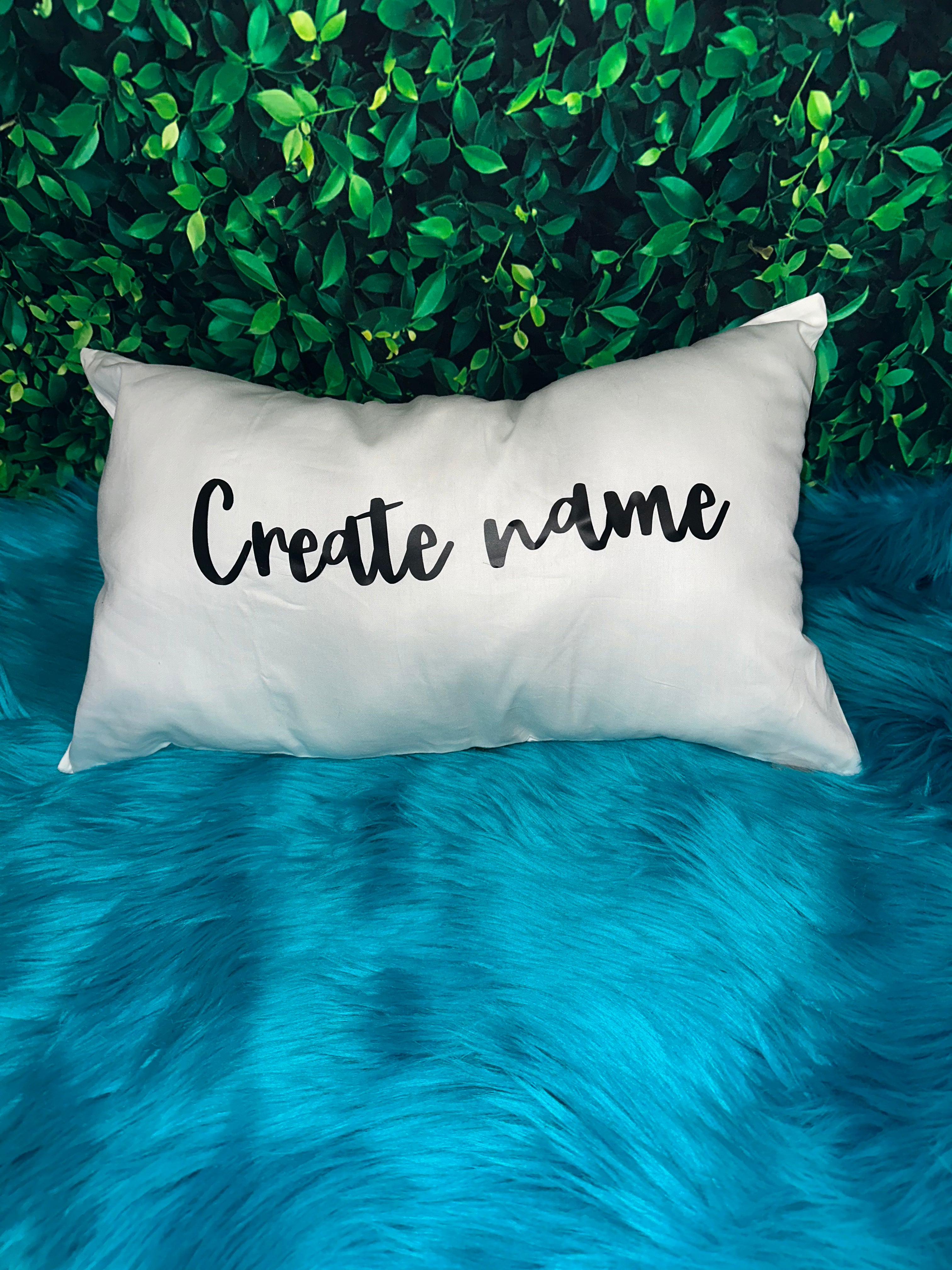 “Custom name: Black or White”